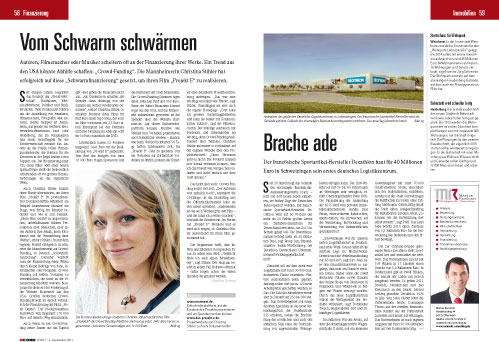 Bild - PROJEKT E in der Septemberausgabe des Wirtschaftsmagazins econo